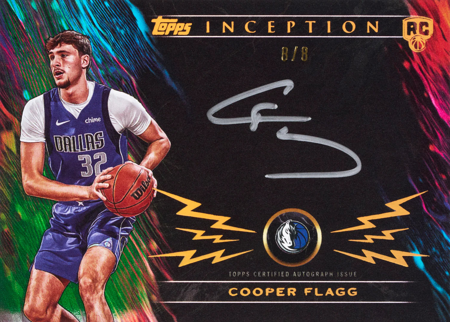 2025/26 Topps Inception Basketball Cooper Flagg Limit 8 Autograph