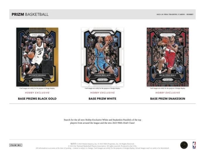 2023/24 Panini Prizm Basketball Hobby Pack