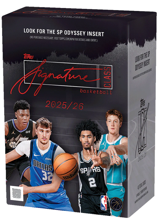 2025/26 Topps Signature Class Basketball Value Box