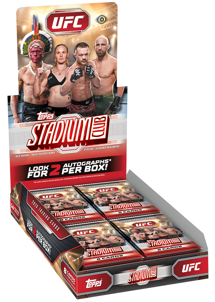 2026 Topps UFC Stadium Club Hobby Box