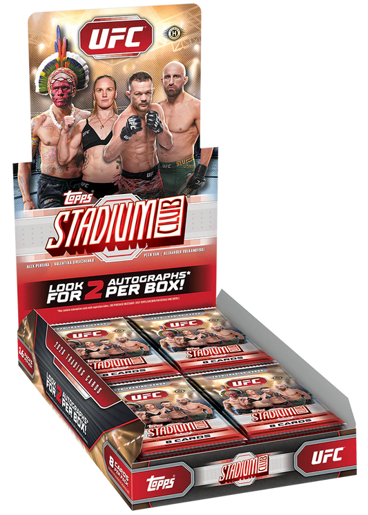 2026 Topps UFC Stadium Club Hobby Box