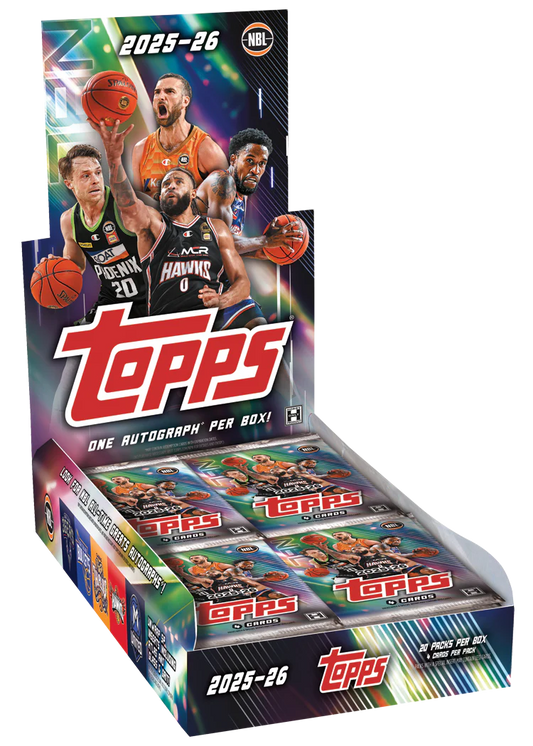 2025/26 Topps NBL Basketball Hobby Box