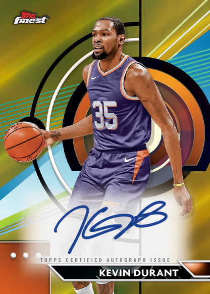 2023/24 Topps Finest Basketball Hobby Box (6 pack per box, 10 kartu per pack) - 2 autograph per box