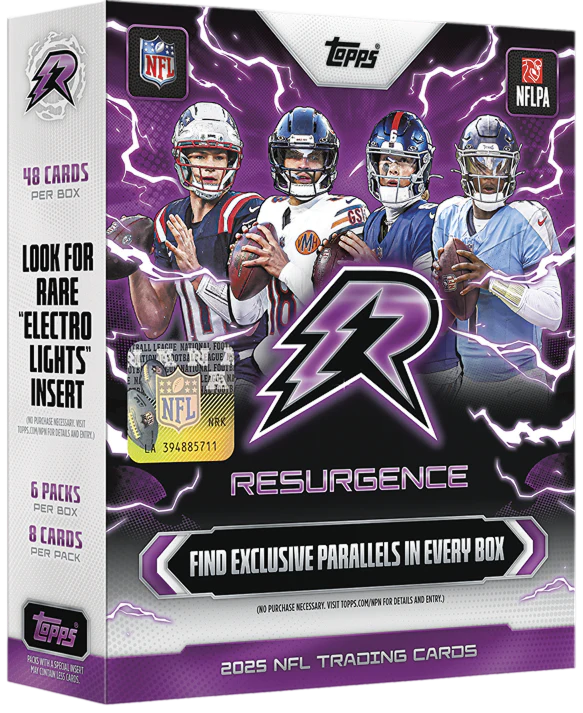 2025 Topps Resurgence Football Mega Box