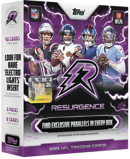 2025 Topps Resurgence Football Mega Box