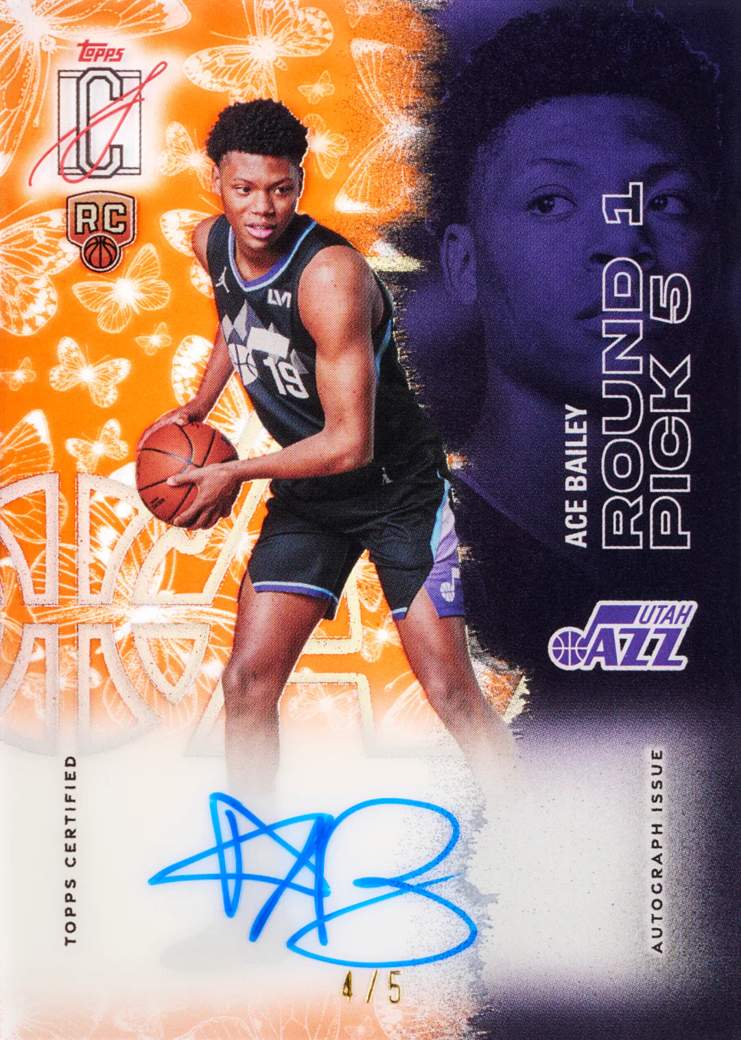 2025/26 Topps Signature Class Basketball Hobby Box (4 cards per pack, 8 packs per box) 2 autographs per box