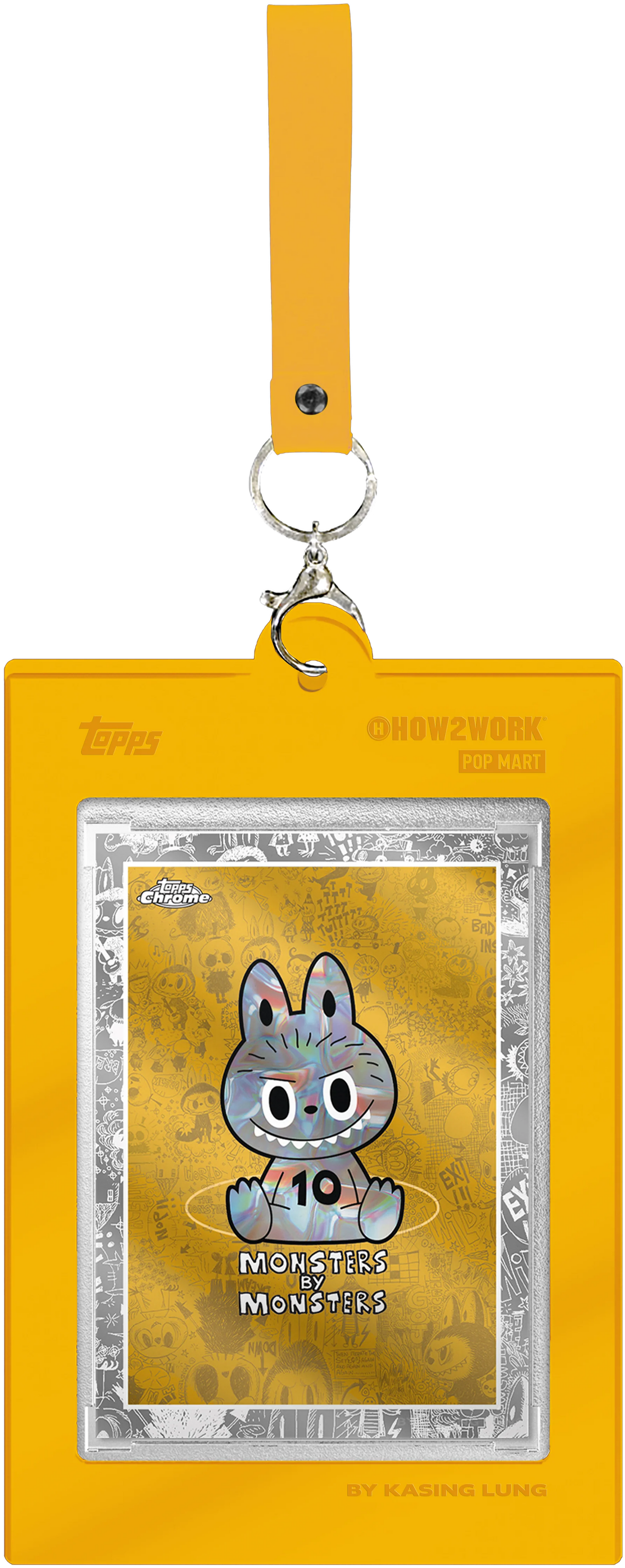 Topps X Labubu Keychain & Magnetic Case Holder