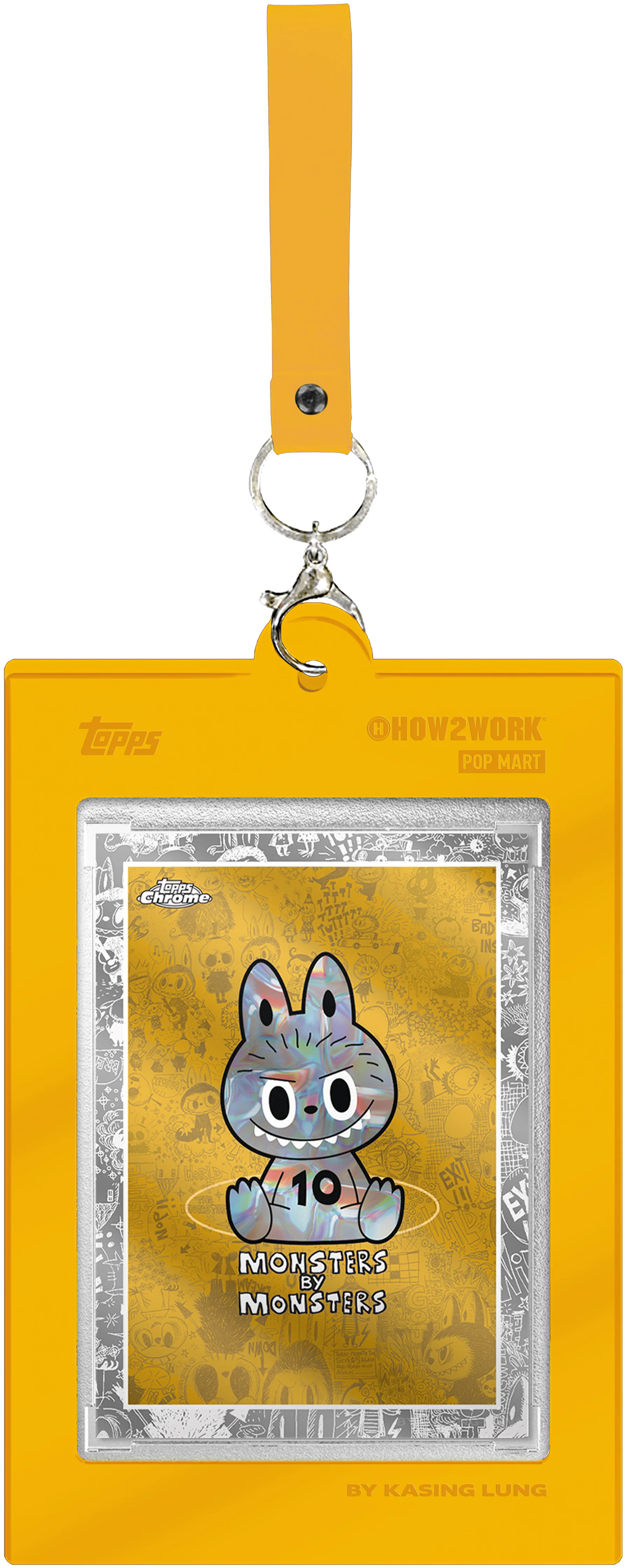 Topps X Labubu Keychain & Magnetic Case Holder