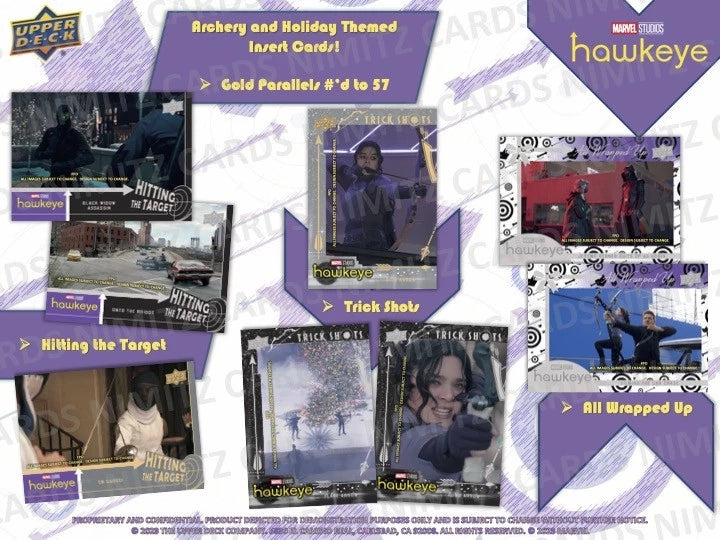 2023 Upper Deck Marvel Studios Hawkeye Hobby Box