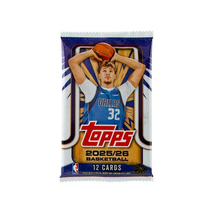 2025/26 Topps Basketball Value Box Pack