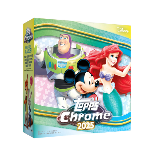 2025 Topps Chrome Disney Mega Box - (4 cards per pack, 15 packs per box)
