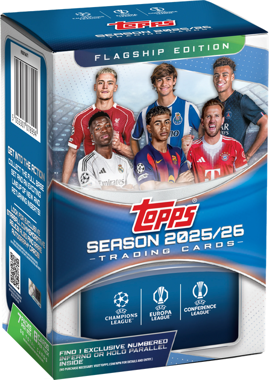 2025/26 Topps UEFA Club Competitions Value Box