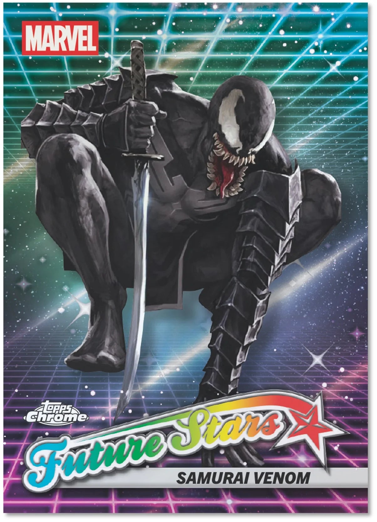 2025 Marvel Comics Chrome Hobby Box  Samurai Venom
