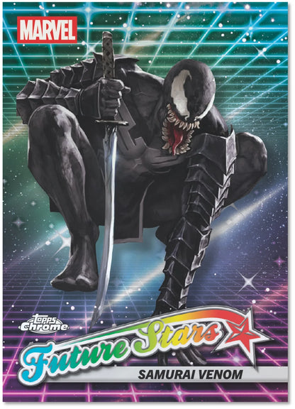 2025 Marvel Comics Chrome Hobby Box  Samurai Venom