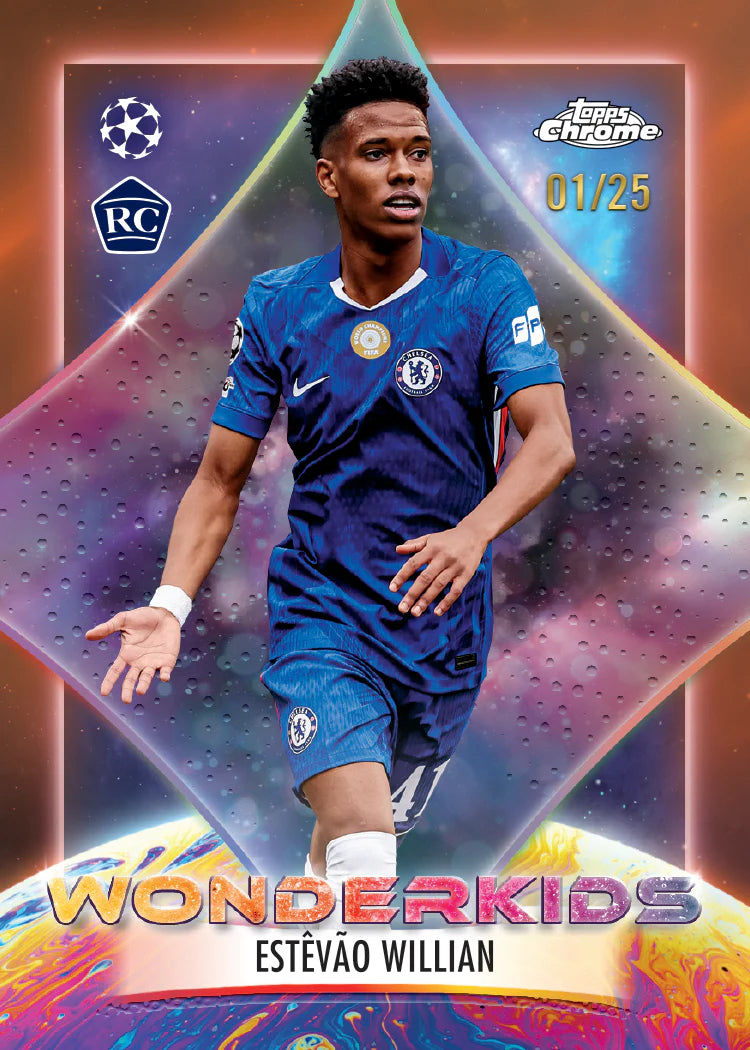 Rookie Card Esteavao Willian Numbering Card 