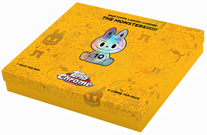 2025 Topps Labubu Chrome 10th Anniversary Hobby Box