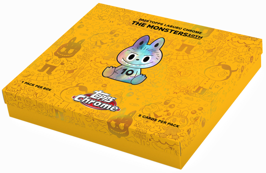2025 Topps Labubu Chrome 10th Anniversary Hobby Box