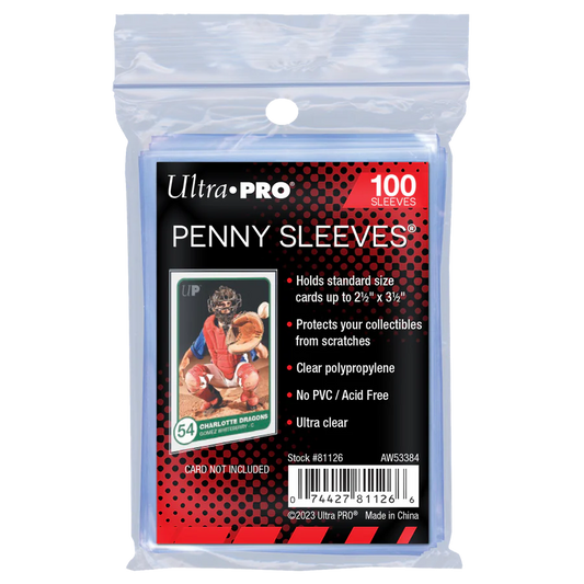 Ultra Pro Penny Sleeve (Plastik kartu standard isi 100 / pack)