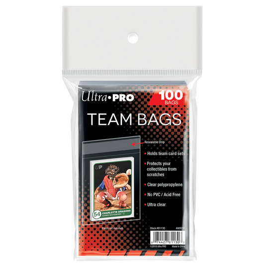 Ultra Pro Team Bags (Plastik Pelindung Top Loader isi 100 pcs / pack)