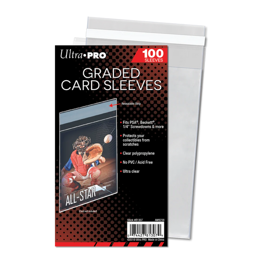 Ultra Pro Graded Card Sleeve (Plastik Pelindung isi 100 / pack)