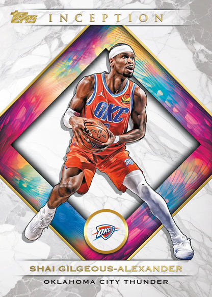 2025/26 Topps Inception Basketball Shai Gilgeous Okalhoma City Thunder Card
