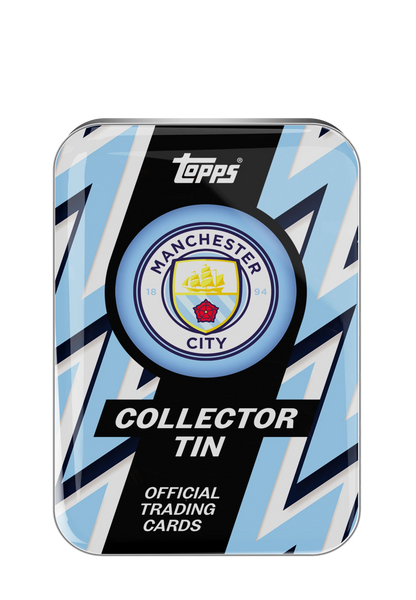 2025/26 Topps Manchester City Collector Tin
