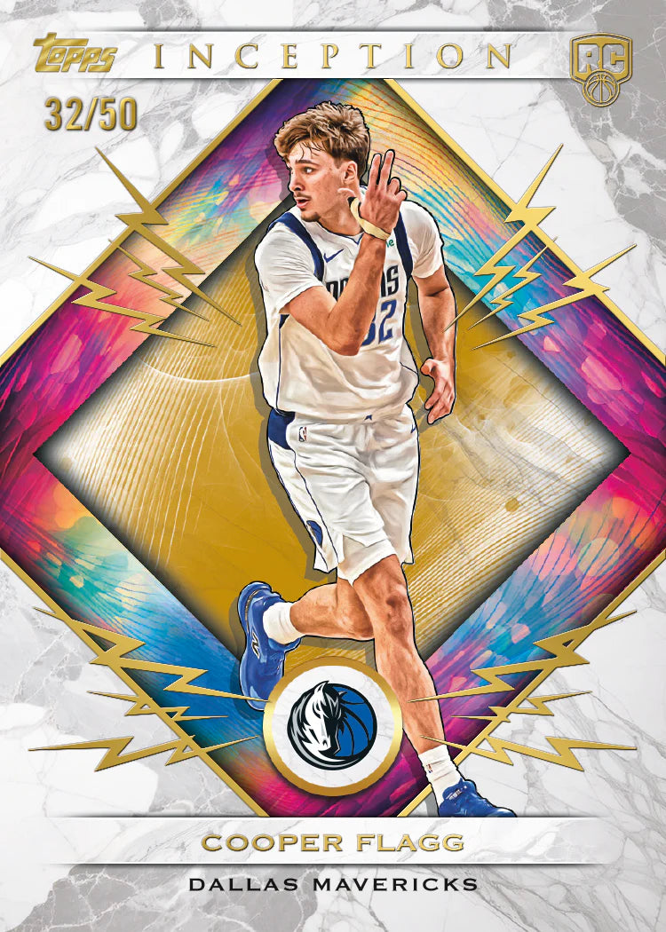2025/26 Topps Inception Basketball Cooper Flagg Dallas Mavericks Limit 50 Card