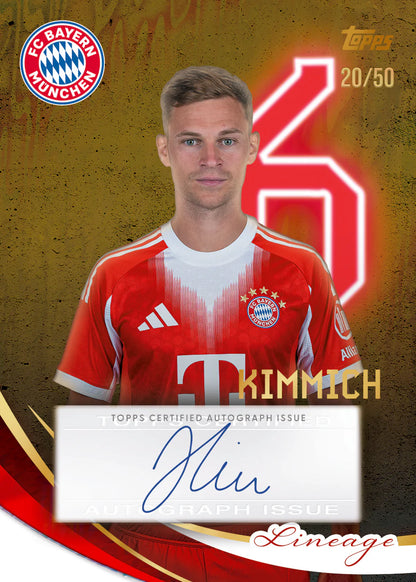 2025/26 Topps Lineage FC Bayern München Autographs Kimmich