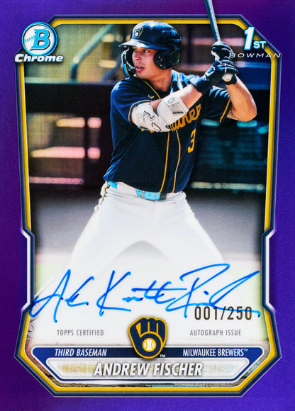Andrew Fischer Autograph