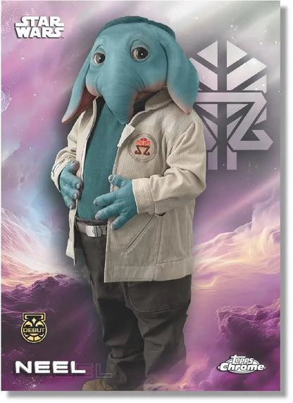 2025 Topps Chrome Star Wars - Hobby Box Neel Card