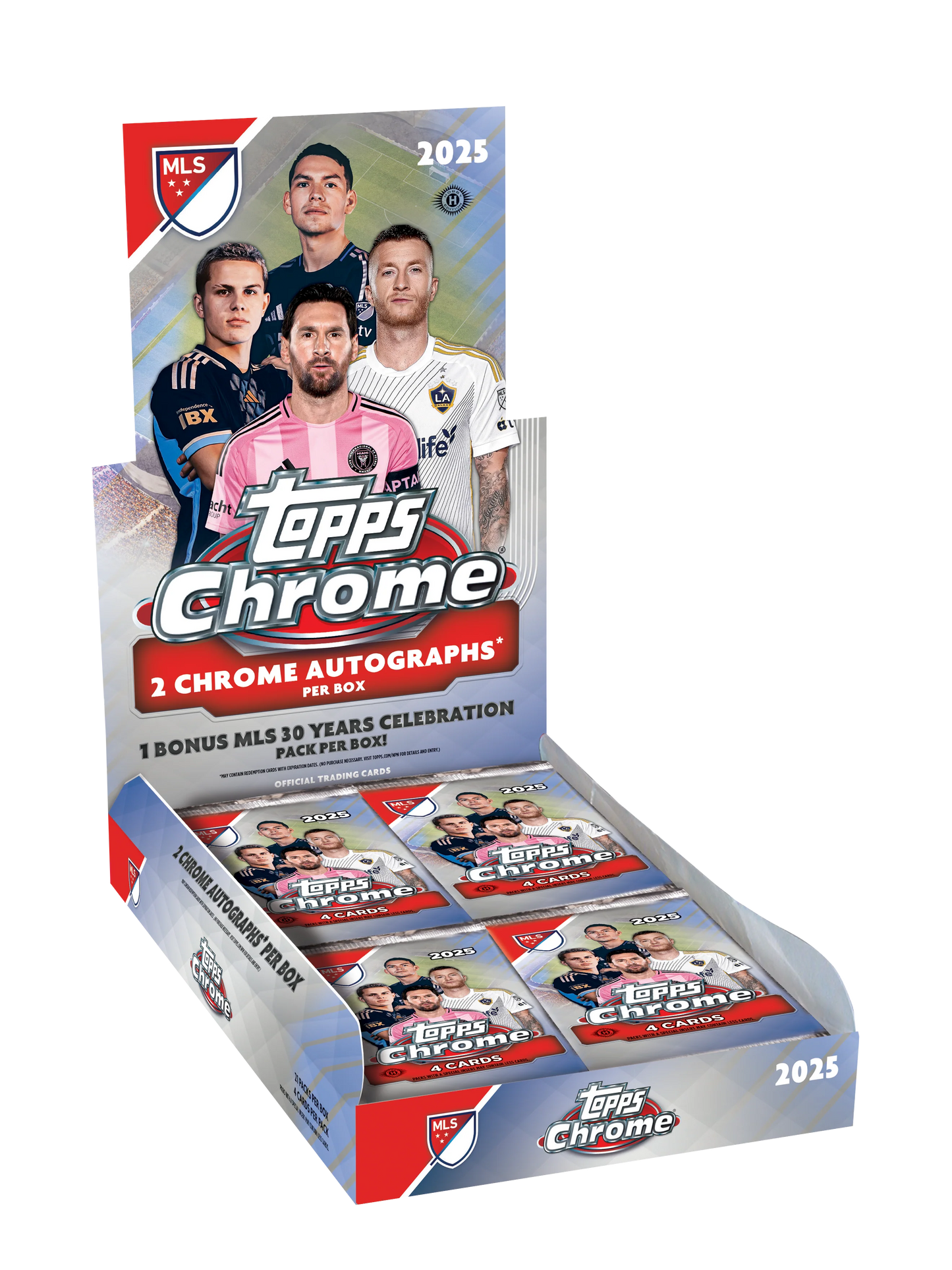 Topps Chrome MLS 2025 Hobby Box