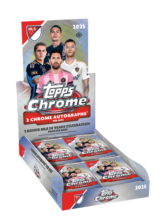 Topps Chrome MLS 2025 Hobby Box