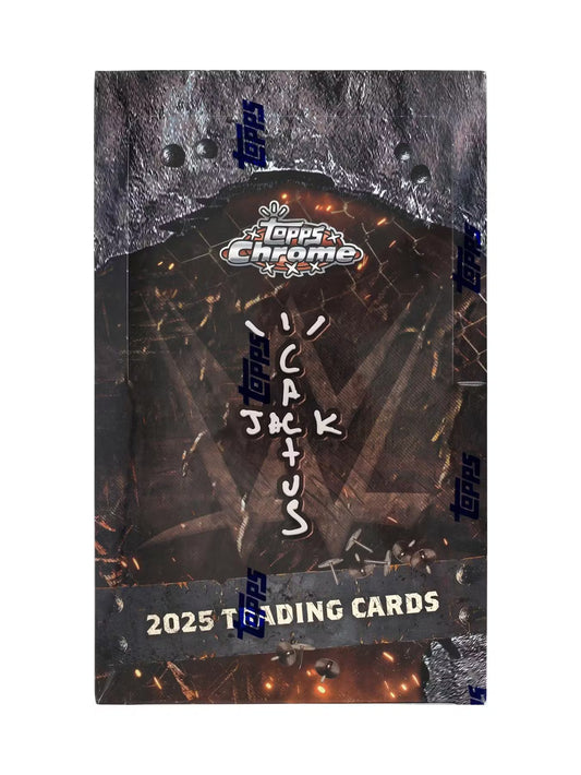 2025 Topps Chrome WWE x Cactus Jack Wrestling Hobby Box