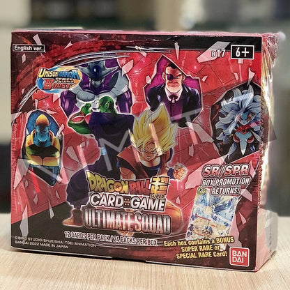 DRAGON BALL SUPER CARD GAME Ultimate Squad Booster Box [BT17]