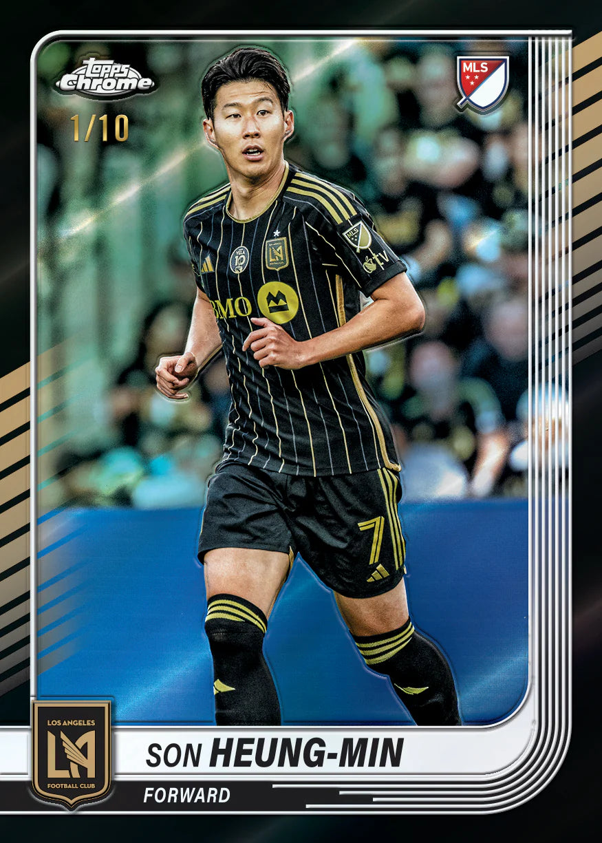 Topps Chrome MLS 2025 Hobby Box Son Heung Min