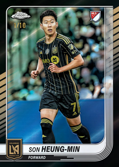 Topps Chrome MLS 2025 Hobby Box Son Heung Min