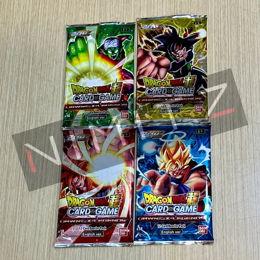 DRAGON BALL SUPER CARD GAME Dawn of the Z-Legends Booster Pack [BT18]