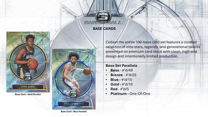 2025/26 Topps Three Basketball Hobby Box Base Card