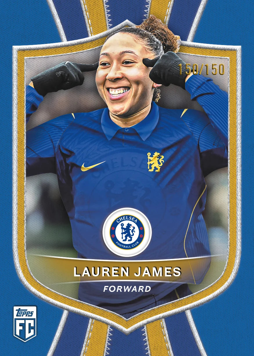 2026/27 Topps Collector Tin Chelsea (35 Cards per tin) 2 Sequentially numbered parallels per tin