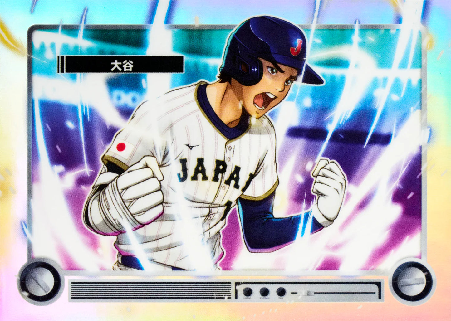 Manga Baseball Card