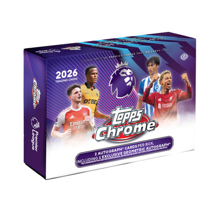 2026 Topps Chrome Premier League Soccer Breakers Delight