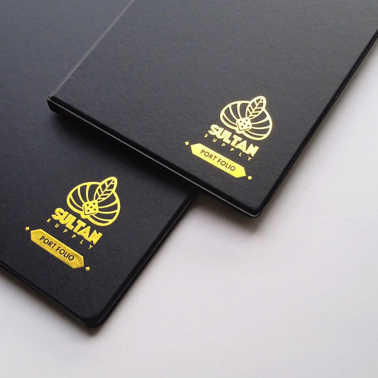 Sultan 4-Pocket Portfolio Black (Album isi 10 lembar / 80 kartu)