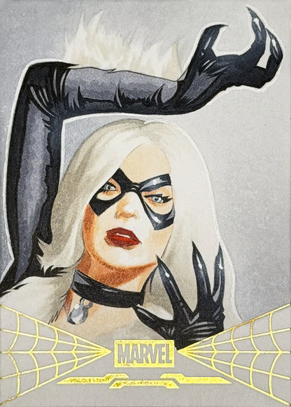 2026 Topps Marvel Mint Sketch Card Black Cat