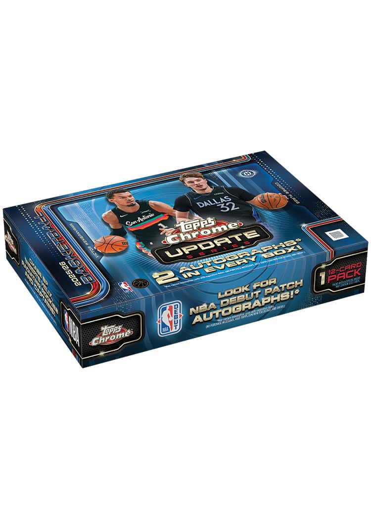 2025/26 Topps Chrome Update Series Basketball Delight Box