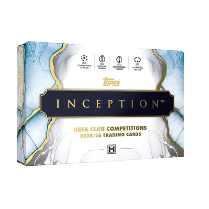 2026 Topps Inception UCC Soccer Hobby Box (7 cards per pack, 1 pack per box) 1 Autograph Per Box
