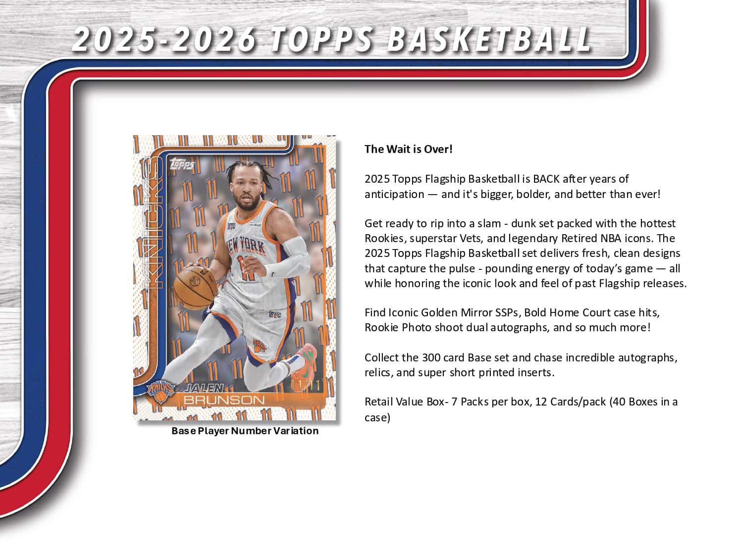 2025/26 Topps Basketball Value Box Waits Is Over