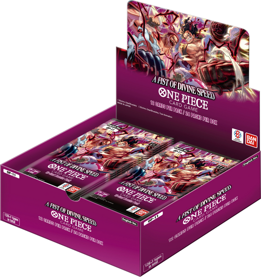 One Piece TCG OP-11 A Fist of Divine Speed Booster Box