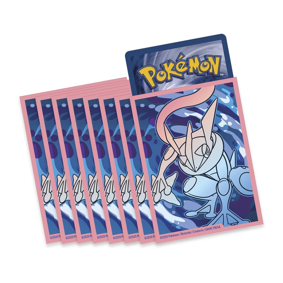 Pokémon TCG Mega Evolution Chaos Rising Elite Trainer Box Greninja Sleeve