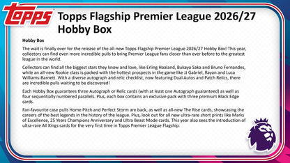 2026/27 Topps Premier League Soccer Detail