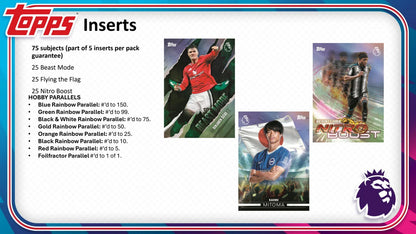 2026/27 Topps Premier League Soccer Inserts Cards